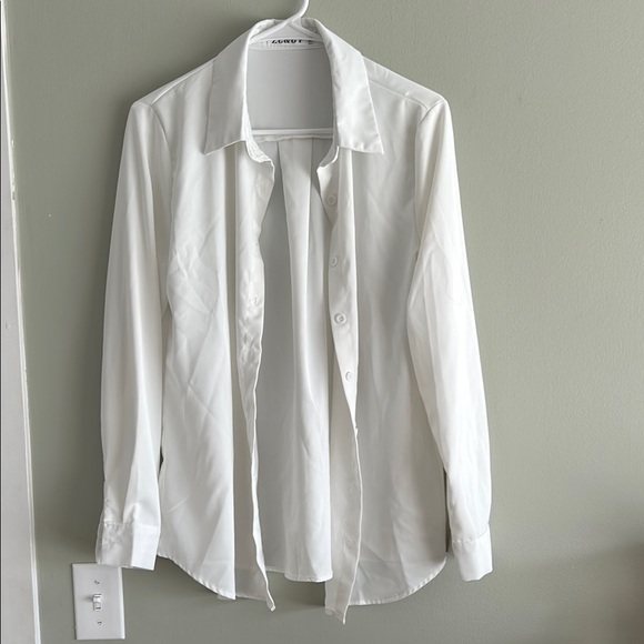 White button down - Picture 1 of 4